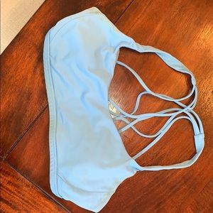 Light Blue Lululemon Sports Bra